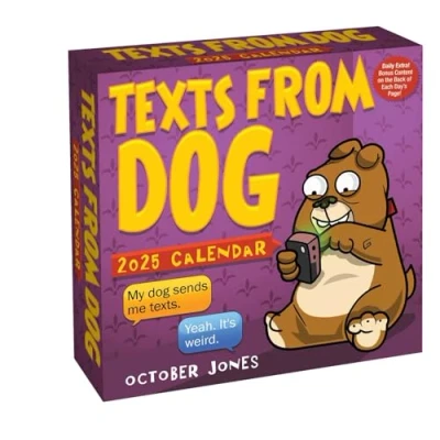 Image of Texts from Dog 2025 Day to Calendar