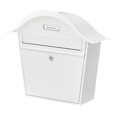 Image of Burg Wächter Pocket Letter Box Sheet Steel Eisenfärbig, HOLIDAY 5842 W