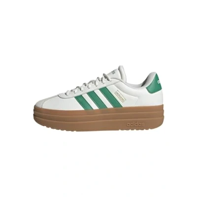 Image of adidas VL COURT BOLD women&#039;s Shoes (Trainers) in Beige