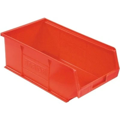Image of Blue Plastic Wall Panel Storage Bins Size 4