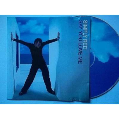 Image of Simply Red Say You Love Me 1998 UK CD single EW164CD