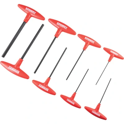 Image of Kennedy Metric T Handle Hexagon Driver Set (8 Piece)