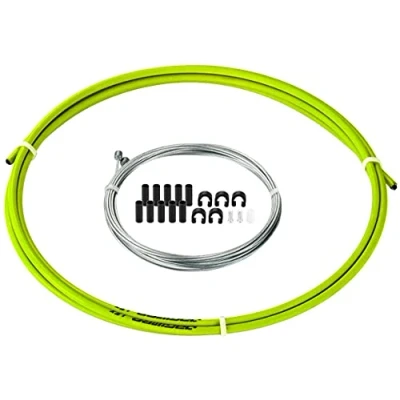 Image of Chooee Universal Bicycle Shifter Cable Housing Set for Shimano Sram Derailleur Green