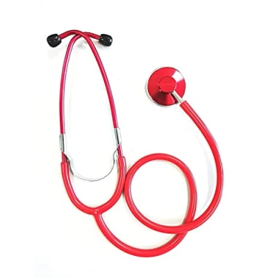 Image of Single Head Stethoscope, Professional Use, Nurses, Vets, Students, Top Quality, SH STH (Red)