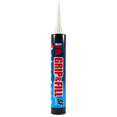 Image of TIMCO Grip &amp; Fill Solvent Free White 350ml