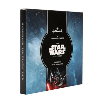Image of Hallmark Birthday Cards, Multipack Star Wars Card, Pack of 10, 5 Designs with Envelopes