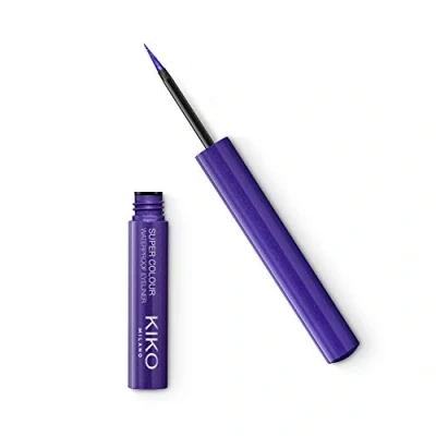 Image of KIKO Milano Super Colour Waterproof eyeliner 05 High coverage water resistant colourful liquid