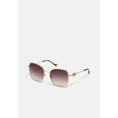 Image of LIU JO Sunglasses goldcoloured shiny, Women&#039;s, Size: 57, Gold coloured shiny