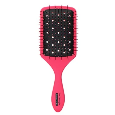 Image of The Detangler Blow Dry Vented Paddle Styling Hair Brush, Melon, 1 Count, (Pack of 1)