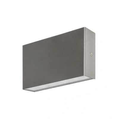 Image of Arcchio Karline LED outdoor wall light stainless steel 8W