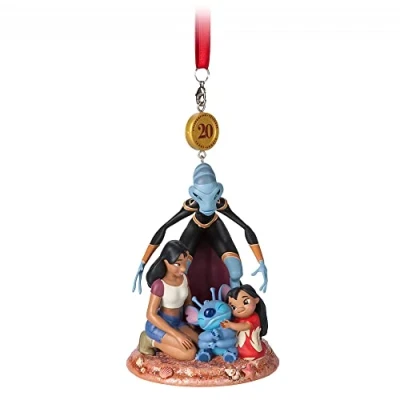 Image of Disney Lilo &amp; Stitch Legacy Sketchbook Ornament 20th Anniversary Limited Release