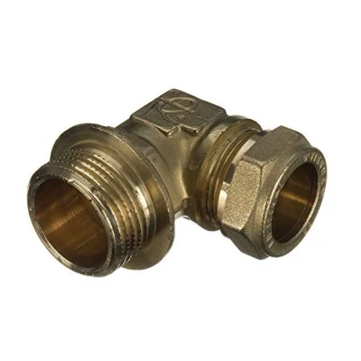 Image of 22mm x 1&quot; Male Compression Parallel Elbow PACK of 2