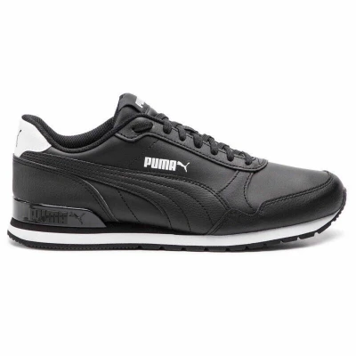 Image of PUMA Unisex ST Runner V3 L Sneaker, Black White, 6 UK