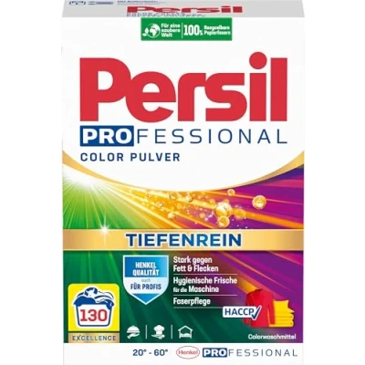 Image of Persil Professional Color Detergent Powder (130 Loads 17.2 lbs 7.8 kg) Laundry for Deep Clean and Freshness the Machine