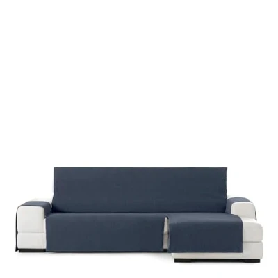 Image of Eysa Rabat practica chaise longue cover 290cm., color 03/blue, right frontal view
