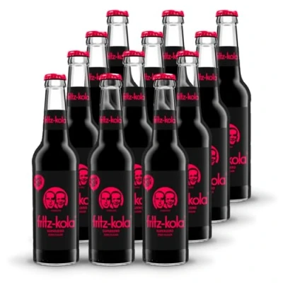 Image of Fritz Kola Superzero Case (12x330ml) Vegan, Gluten Free, Fizzy Drink