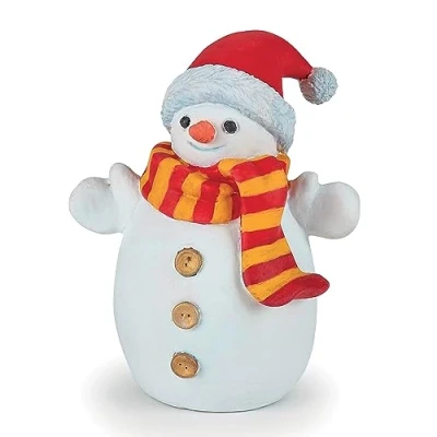 Image of PAPO ENCHANTED WORLD Animals 39158 Snowman Figurine, Multicolour