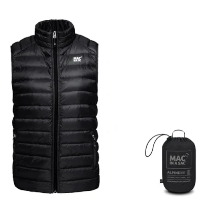 Image of Mac in a Sac Alpine Mens Down Gilet Black XL