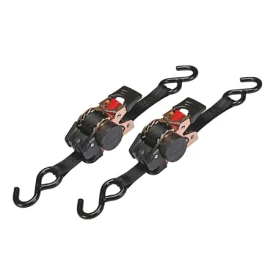 Image of PEREL ARAT11X2 set with 2 x automatic lashing straps, maximum load: 300 kg, 3 m 25 mm, dimensions 176390