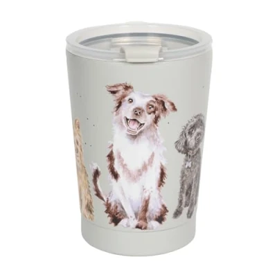 Image of Wrendale Designs &#039;A Dog&#039;s Life&#039; Thermal Travel Cup