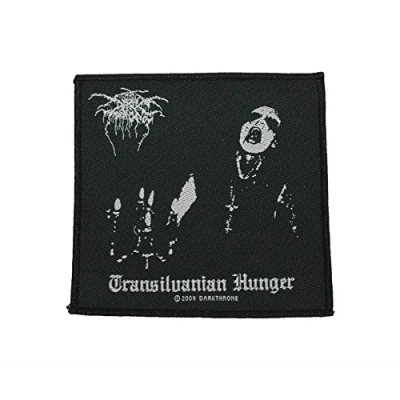 Image of Dark Throne Woven Patch Black by