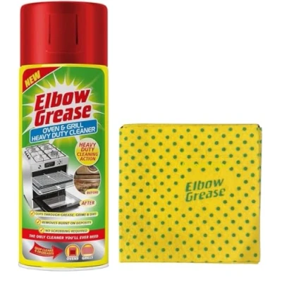 Image of UKDD® Astonish Oven &amp; Grill cleaner Sponge 250g with Metal Scraper set