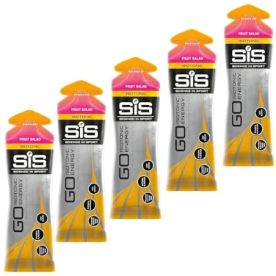 Image of Contrast SIS Go Isotonic Energy Gel 60ml Fruit Salad (Pack of 5)