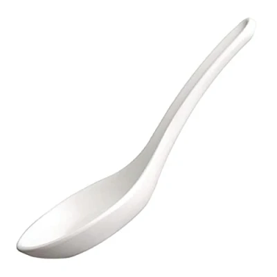 Image of APS Hong Kong Oriental Melamine Spoon White