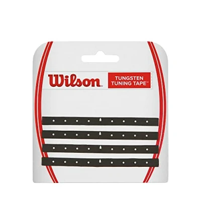 Image of Wilson Weighting Tape, Tungsten Tuning Black, Racket Head Tuning, WRZ535900