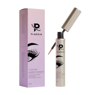 Image of Pladdin Eyelash Growth Serum Enhances for Longer, Thicker &amp; Fuller Lashes (6ml) 7 Months Supply