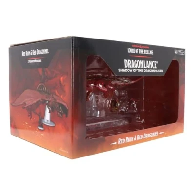 Image of WizKids D&amp;D Icons of The Realms: Dragonlance Red Ruin &amp; Dragonnel