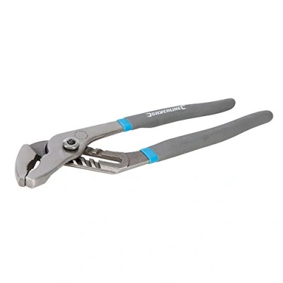 Image of Silverline Waterpump Pliers Length 250mm Jaw 30mm