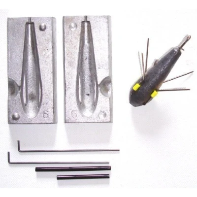 Image of TraceAce Tackle 6 Oz Breakout Weight Mould,Weight Moulds,Lead Moulds