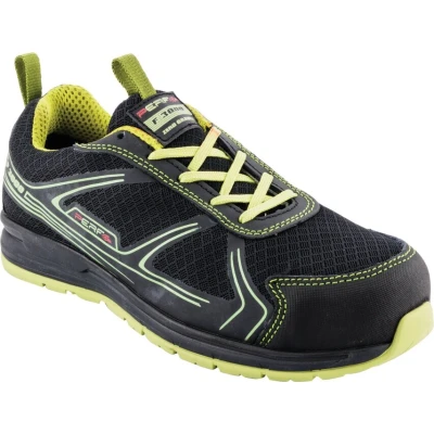 Image of Perf Gravity Zero S1P SRC Ultra Lightweight Safety Trainer, Black/Green, 7 UK (41 EU)