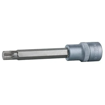 Image of KS Tools 911.1359 1/2&quot; Bit socket spline (XZN), M9, 110 mm