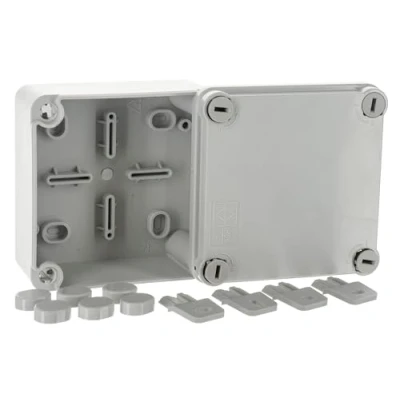 Image of LEWDEN LTD Thermoplastic Junction Boxes IP56 /IK08 rating (Extra Small 110x 110 x 60mm (pck of 5))