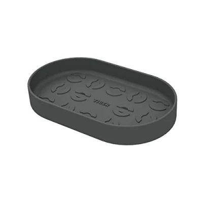 Image of Tiger Boston Comfort &amp; Safety Organiser, ABS, Stainless Steel, Dark Grey, 17 x 4.8 10 cm