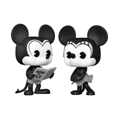 Image of Funko Disney Mickey Mouse One : Walt’s Plane Pilot Pop! 2 Pack: &amp; Minnie
