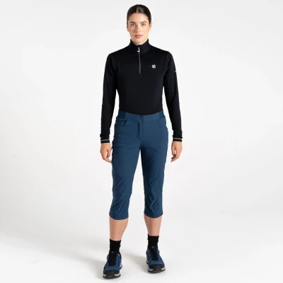 Image of Dare 2b Women&#039;s Water repellent Melodic III 3/4 Shorts Moonlight Denim, Size: 18