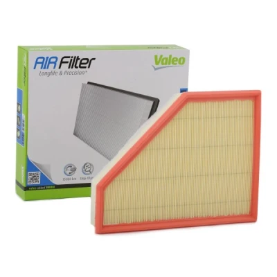 Image of 13717797465, 7797465 Air filter VALEO 585401 70mm 234mm 302mm Insert with pre BMW: 3 Touring, Saloon, X1