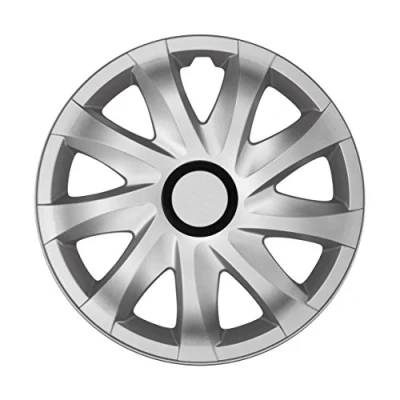 Image of NRM Universal Wheel Trims KANDO Silver 14&quot;, set 4 pieces