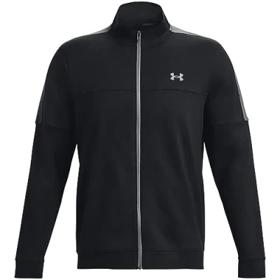 Image of Under Armour Mens Storm Midlayer Full Zip Performance Jacket Black/Black/Gray S