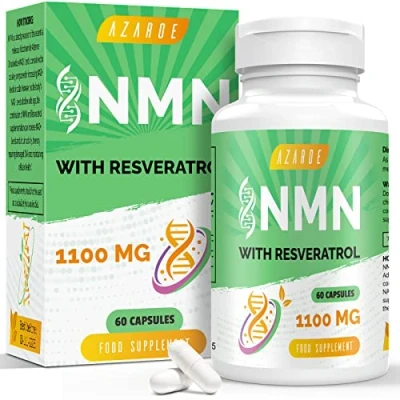 Image of NAD+ Trans Resveratrol 1100mg Advanced Formula for Enhanced Performance &amp; Vitality (60 Count (Pack of 1))