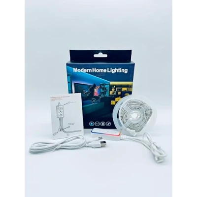 Image of Vortex Q21 3M Wi Fi TV Light Strip USB Powered 5V 5050RGBIC Magic Music Voice Control Tuya Smart Backlight Strip(3 Meters)