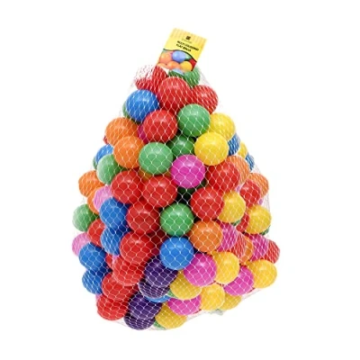 Image of Straame Playballs, Soft Pit Balls for Kids, Small Colourful Plastic Balls, Crush Proof, No Sharp Edges, Toxic Free, Baby Approved Playball Set (Multicolour, 500 Balls)