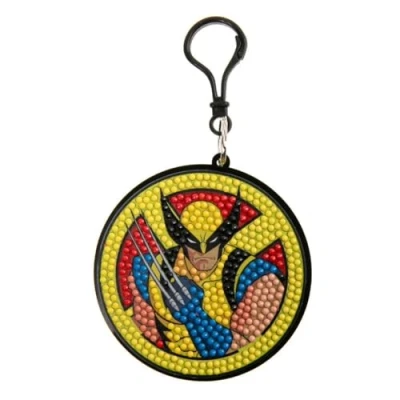 Image of CRYSTAL ART Wolverine Bag Charm (Marvel)