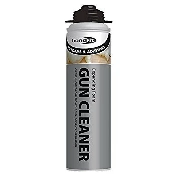 Image of 2 x Bond It 500ml Expanding PU Foam Gun Cleaner Contractors Grade Fluid Clean