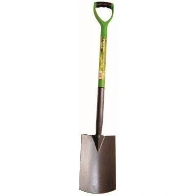 Image of Green Blade Digging Spade with Steel Shaft