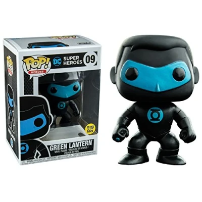 Image of Funko Pop! Justice League Green Lantern Silhouette Glow in the Dark Vinyl Figure Exclusive