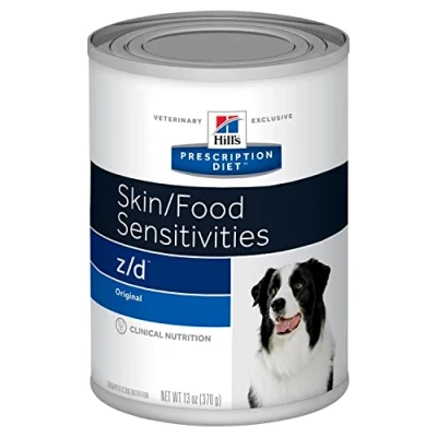 Image of Hills Prescription Diet Z/D Food Sensitivities Dog Cans 12 x 370g